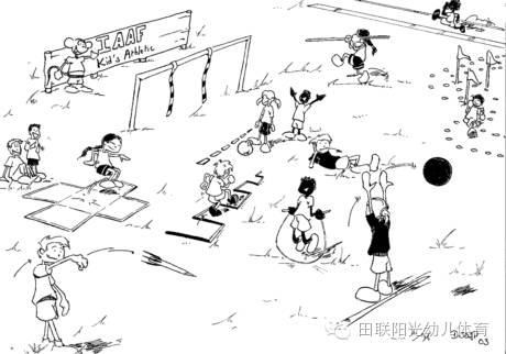 何元春体育简笔画，运动之美的独特诠释
