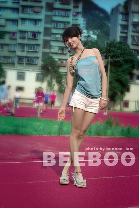 体育院校中的美女，魅力与实力的并存