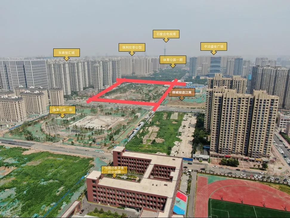 石家庄公交体育大街位置详解