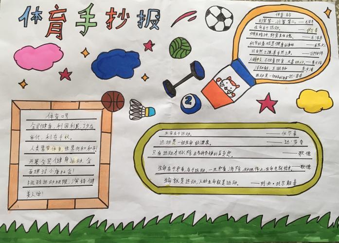 暑假体育学习手抄报的魅力与价值