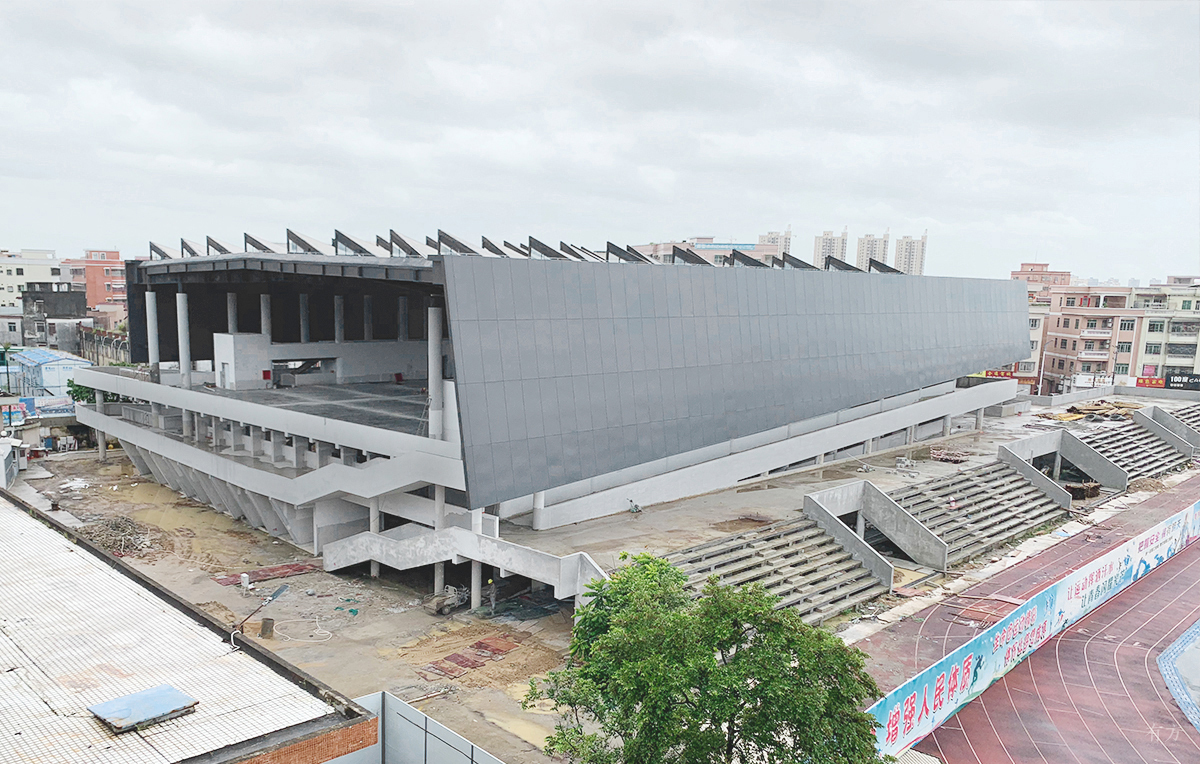 汕尾市体育工程建设，活力城市新动力之源