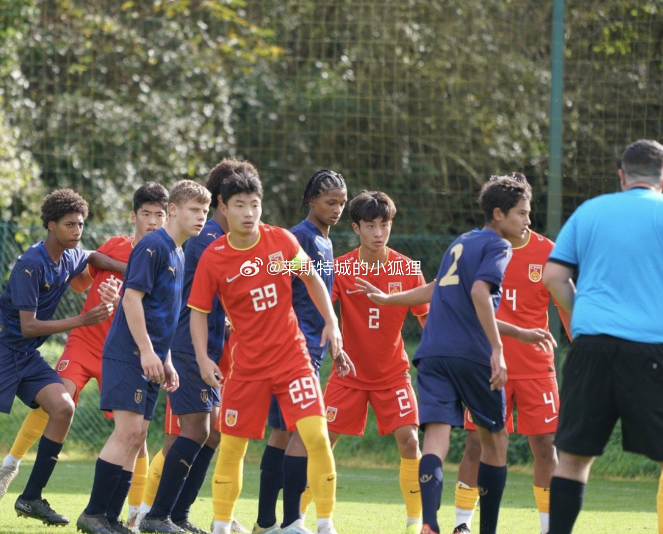 博主分享，U16国少热身赛精彩对决——以3-1战胜狼堡混编队，谢晋、梁仕宇与王非尼亚的破门瞬间