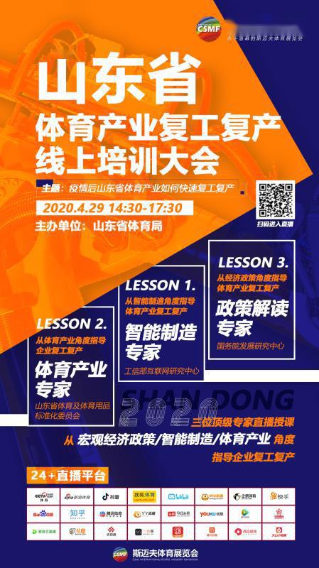 山东体育产业复工情况分析