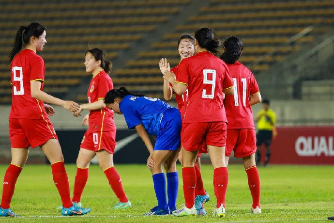 比赛日微记录，中国女足5-0乌兹别克斯坦女足的胜利篇章