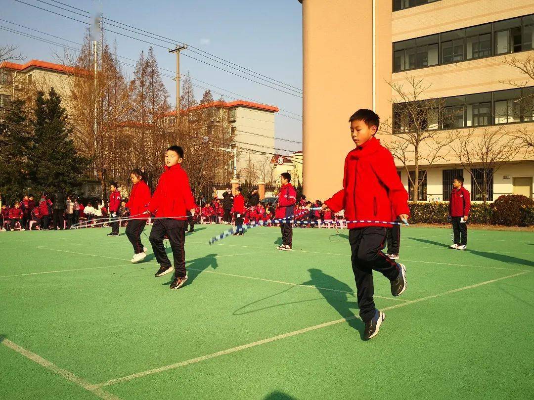 小学体育节师生同乐，共筑健康未来