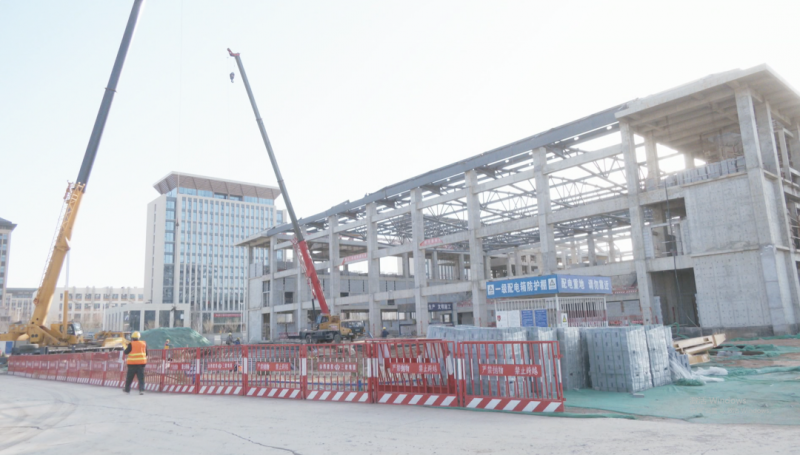 晋城体育场项目建设，打造城市新名片