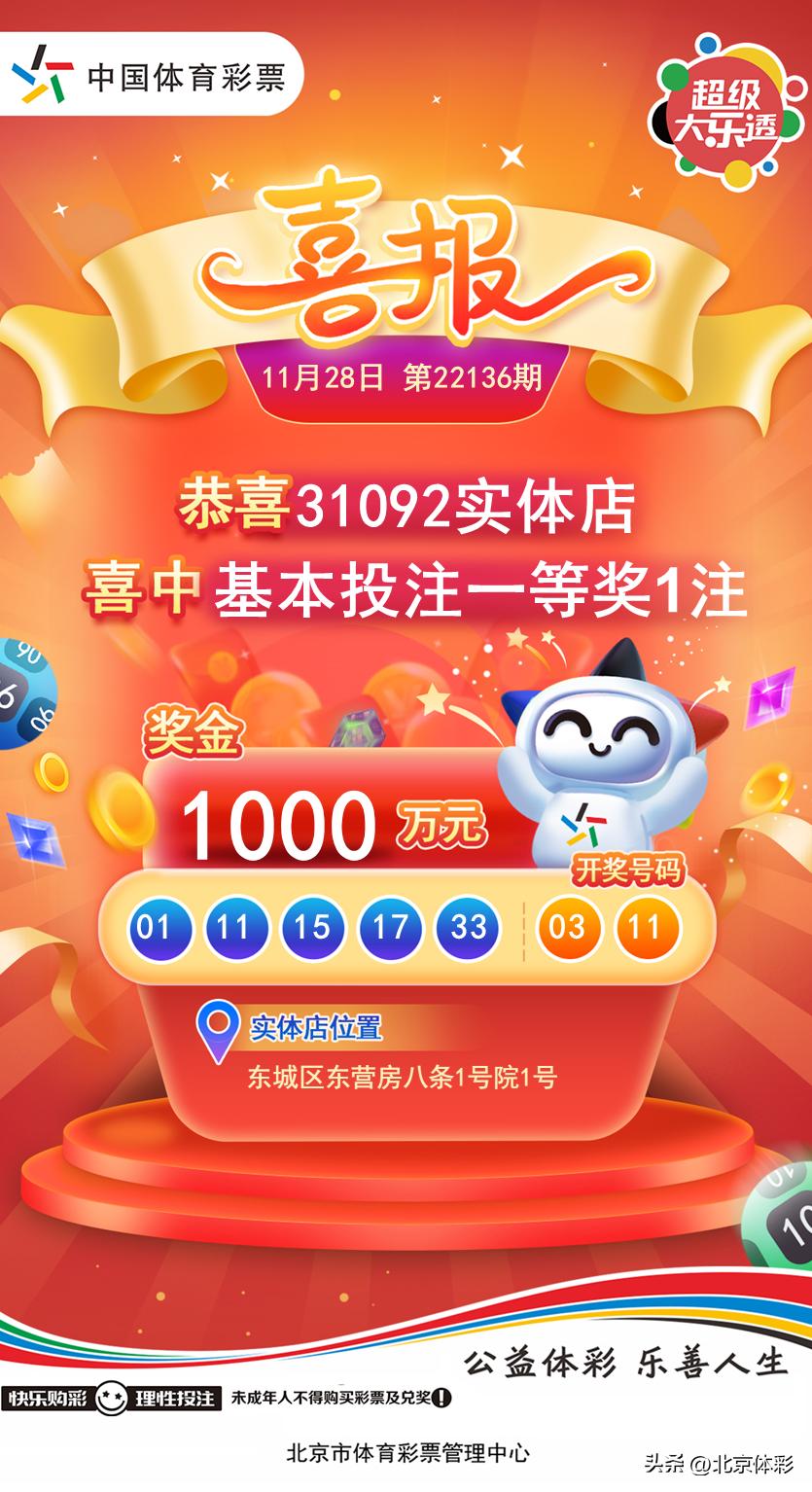 北京体育彩票中奖流程详解