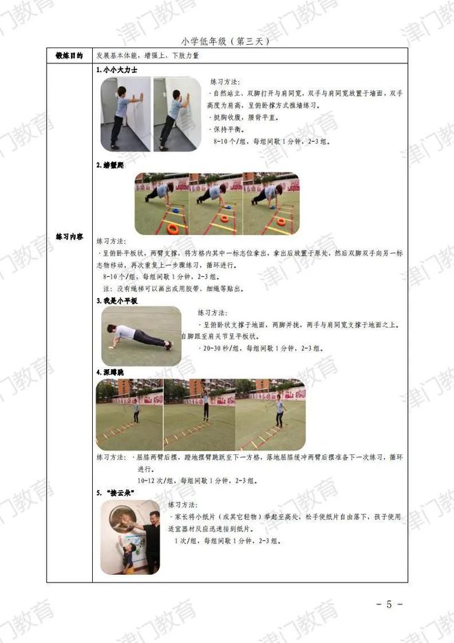 小学家庭体育教育内容，塑造健康成长的未来之星