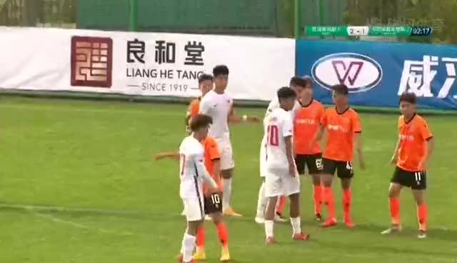 任意球破门！小将萧晨熙闪耀U16国足，先入一球展现潜力无限