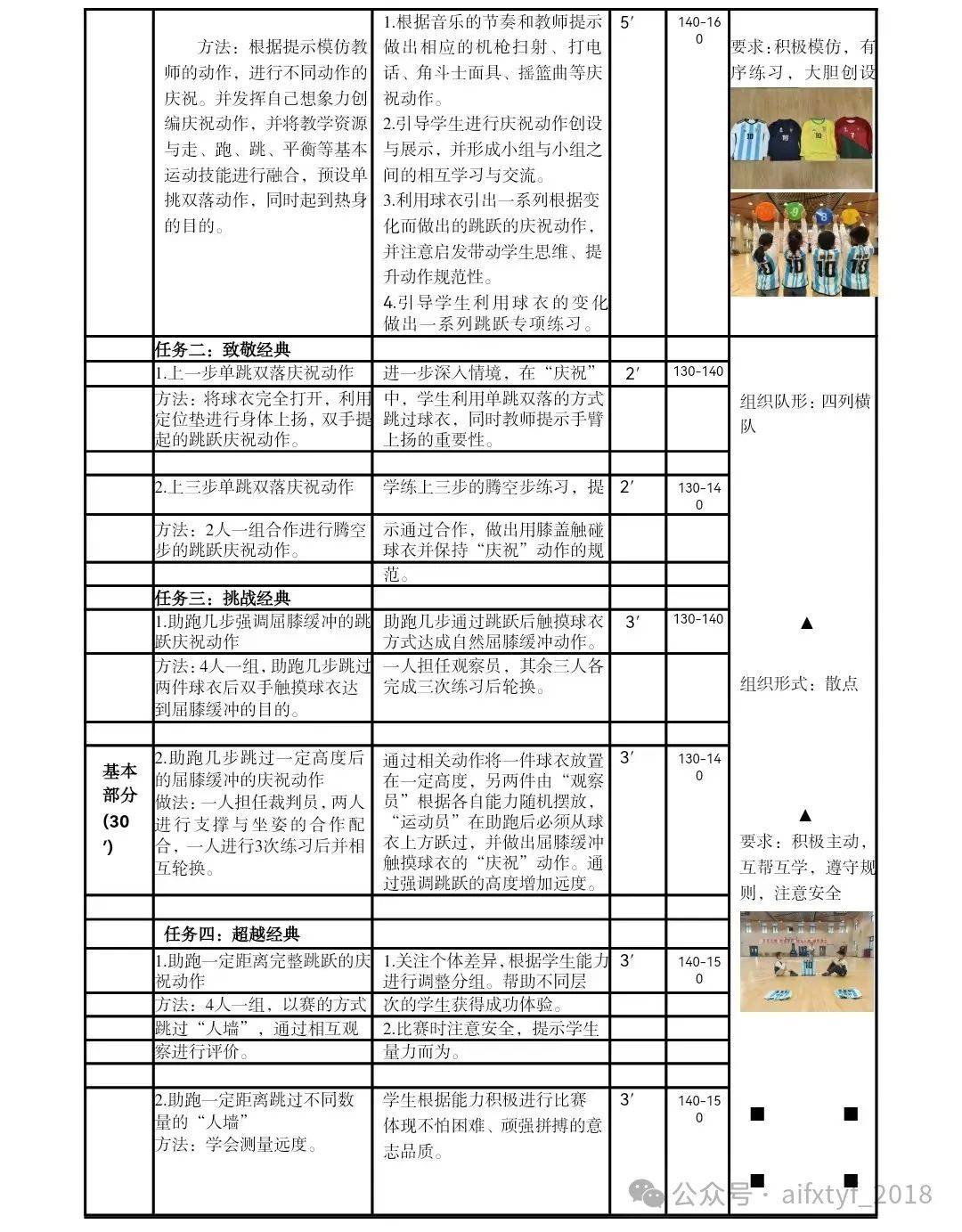 体育游戏双脚跳跃评价表概览