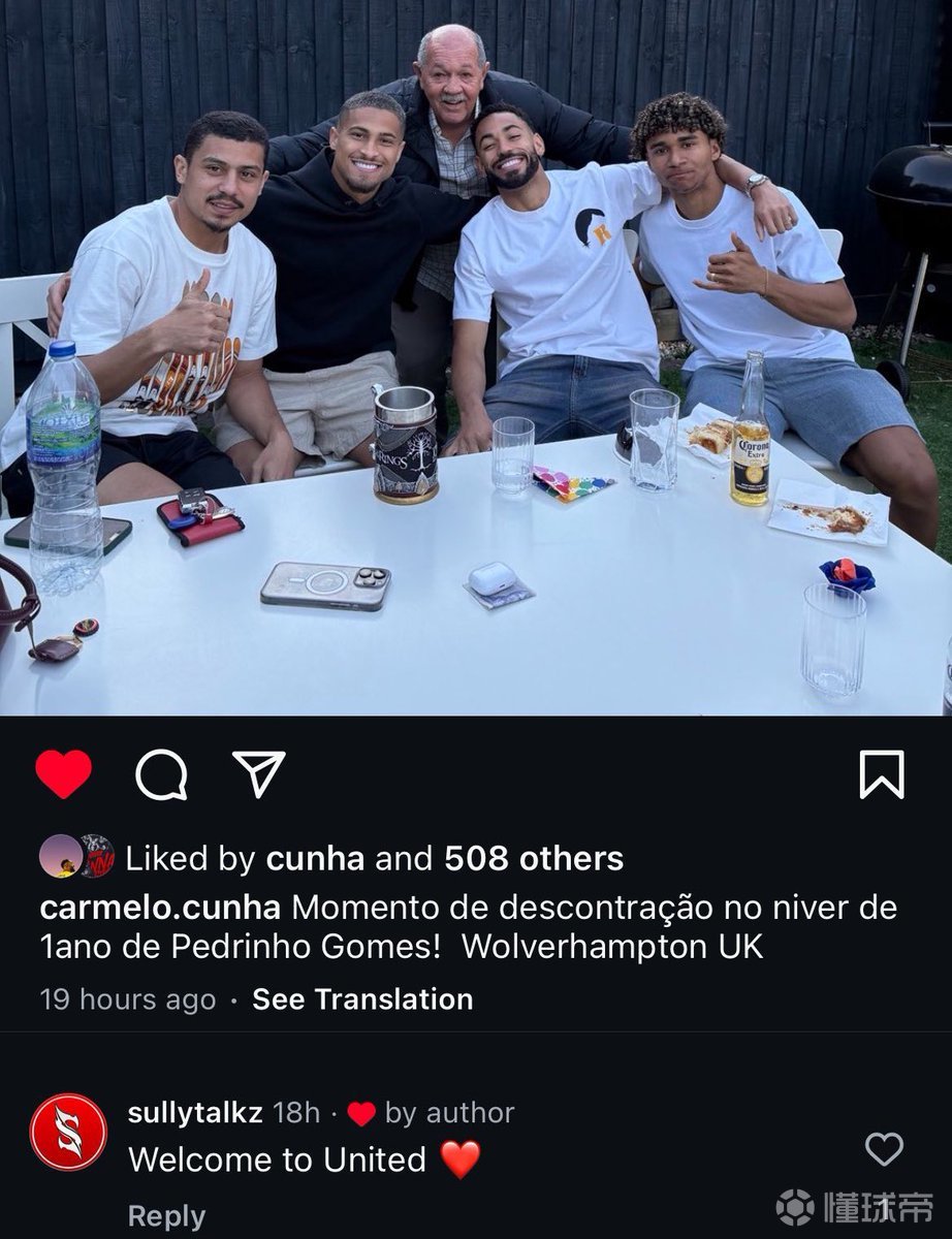 欢迎来到曼联，红魔球迷的热情与库尼亚父亲的赞赏