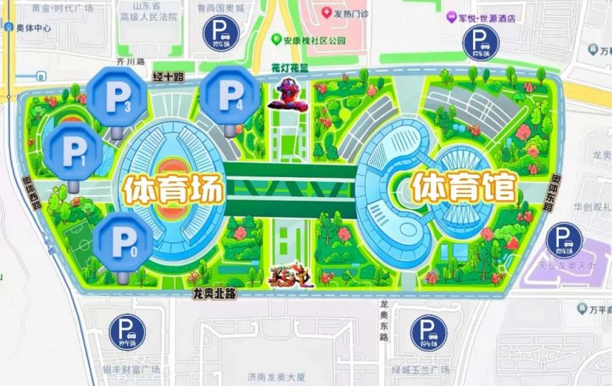 济南局体育馆位置，城市运动中心的活力之源