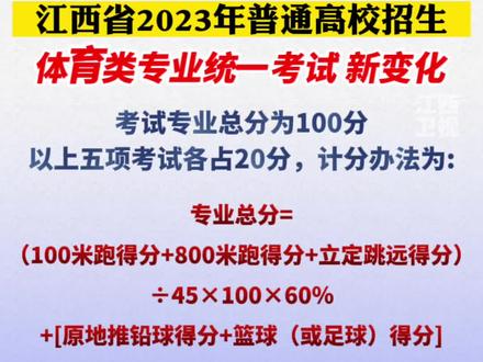 江西高考体育生面临必考项目的挑战与机遇