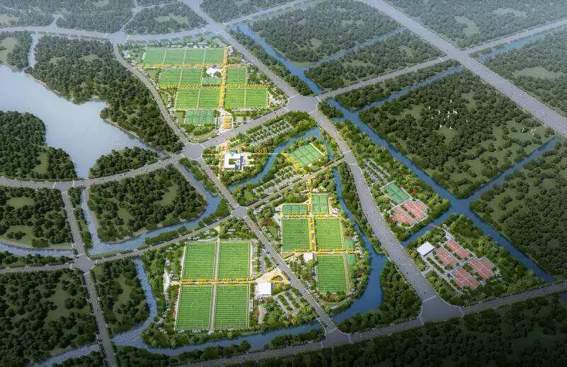 太阳宫体育公园，活力与面积的和谐融合之道