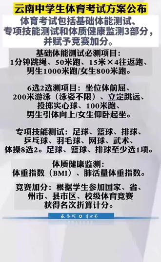 中考体育前的营养与准备，你需要补充什么？